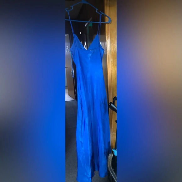 Zara satin effect dress NWOT - Picture 7 of 9